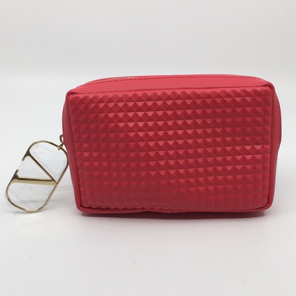 Valentino Handbags - Valentino Coin Pouch Credit Card Wallet Small Bag with Gold Logo Zipper Pull